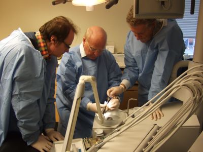 Participants practice PIPS® in-vitro